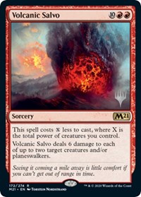 Volcanic Salvo [Promo Pack: Core Set 2021]