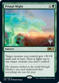 Primal Might [Promo Pack: Core Set 2021]