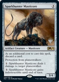 Sparkhunter Masticore [Promo Pack: Core Set 2021]