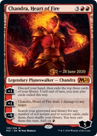 Chandra, Heart of Fire [Prerelease: Core Set 2021]