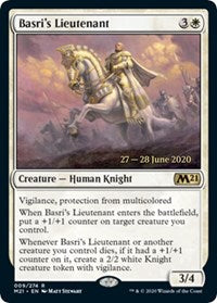 Basri's Lieutenant [Prerelease: Core Set 2021]