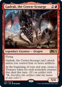 Gadrak, the Crown-Scourge [Prerelease: Core Set 2021]