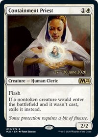 Containment Priest [Prerelease: Core Set 2021]