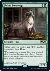 Feline Sovereign [Prerelease: Core Set 2021]