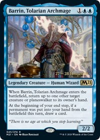 Barrin, Tolarian Archmage [Prerelease: Core Set 2021]