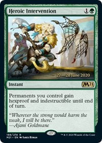 Heroic Intervention (M21) [Prerelease: Core Set 2021]