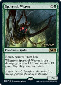 Sporeweb Weaver [Prerelease: Core Set 2021]