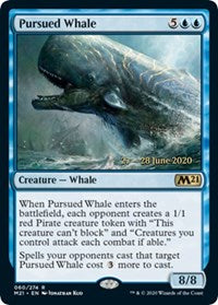 Pursued Whale [Prerelease: Core Set 2021]