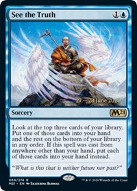 See the Truth [Prerelease: Core Set 2021]