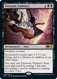 Demonic Embrace [Prerelease: Core Set 2021]
