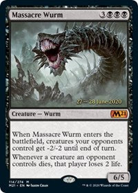 Massacre Wurm [Prerelease: Core Set 2021]