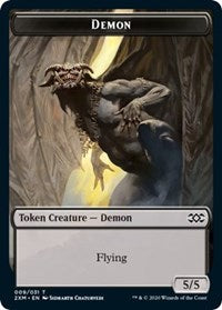 Demon // Germ Double-sided Token [Double Masters]