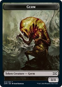 Germ // Human Soldier Double-sided Token [Double Masters]