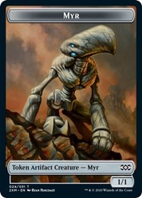 Myr (024) // Shapeshifter Double-sided Token [Double Masters]
