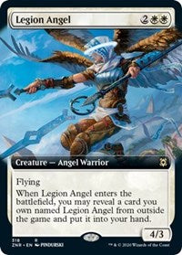 Legion Angel (Extended Art) [Zendikar Rising]