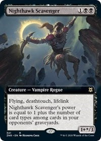 Nighthawk Scavenger (Extended Art) [Zendikar Rising]