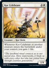 Kor Celebrant [Zendikar Rising]