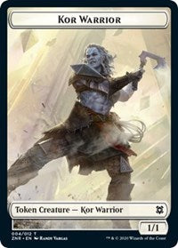 Kor Warrior Token [Zendikar Rising]