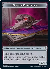 Goblin Construct Token [Zendikar Rising]