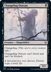 Changeling Outcast [Commander: Zendikar Rising]