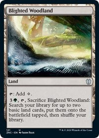 Blighted Woodland [Commander: Zendikar Rising]