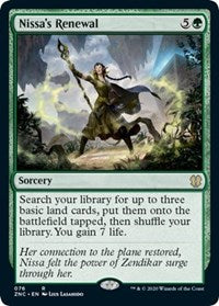 Nissa's Renewal [Commander: Zendikar Rising]