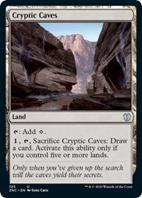 Cryptic Caves [Commander: Zendikar Rising]