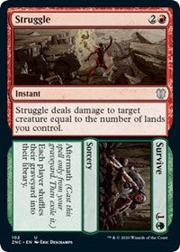 Struggle // Survive [Commander: Zendikar Rising]