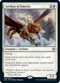 Archon of Emeria [Zendikar Rising: Prerelease Cards]