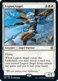 Legion Angel [Zendikar Rising: Prerelease Cards]