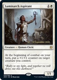 Luminarch Aspirant [Zendikar Rising: Prerelease Cards]