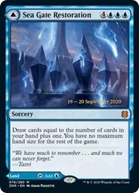 Sea Gate Restoration // Sea Gate, Reborn [Zendikar Rising: Prerelease Cards]