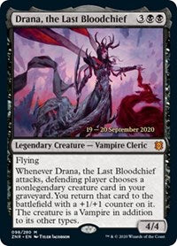 Drana, the Last Bloodchief [Zendikar Rising: Prerelease Cards]