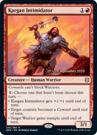 Kargan Intimidator [Zendikar Rising: Prerelease Cards]