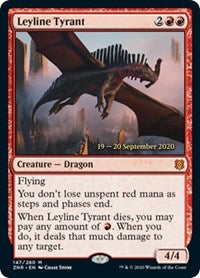 Leyline Tyrant [Zendikar Rising: Prerelease Cards]