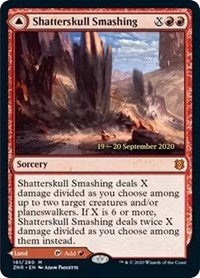 Shatterskull Smashing // Shatterskull, the Hammer Pass [Zendikar Rising: Prerelease Cards]