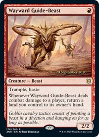 Wayward Guide-Beast [Zendikar Rising: Prerelease Cards]