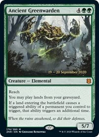 Ancient Greenwarden [Zendikar Rising: Prerelease Cards]