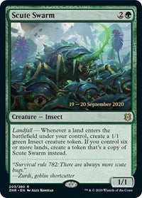 Scute Swarm [Zendikar Rising: Prerelease Cards]