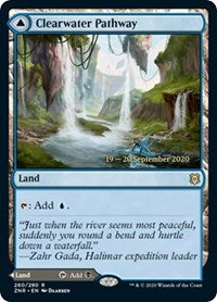 Clearwater Pathway // Murkwater Pathway [Zendikar Rising: Prerelease Cards]