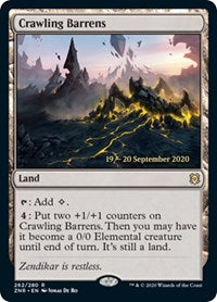 Crawling Barrens [Zendikar Rising: Prerelease Cards]