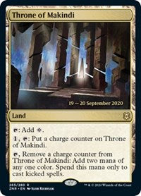 Throne of Makindi [Zendikar Rising: Prerelease Cards]