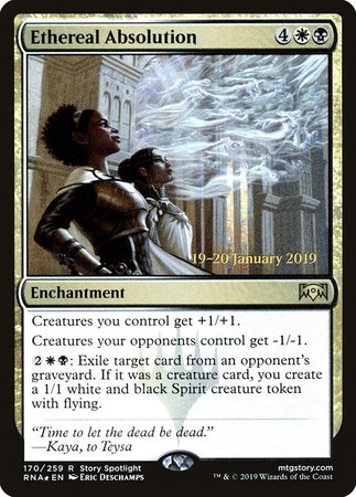 Ethereal Absolution [Ravnica Allegiance Promos]