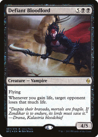 Defiant Bloodlord [Battle for Zendikar Promos]