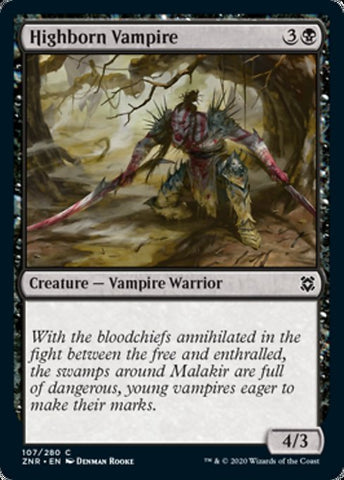 Highborn Vampire [Zendikar Rising]