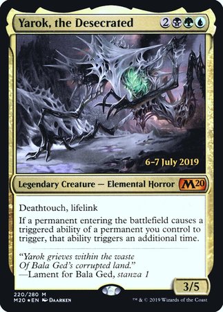 Yarok, the Desecrated [Core Set 2020 Promos]