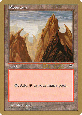 Mountain (Vertical) - 1998 Ben Rubin (TMP) [World Championship Decks 1998]