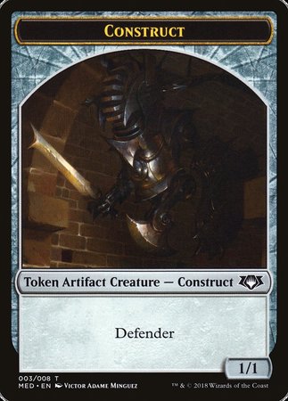 Construct Token (003) [Mythic Edition Tokens]
