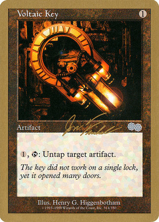 Voltaic Key - 2000 Jon Finkel (USG) [World Championship Decks 2000]