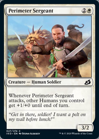 Perimeter Sergeant [Ikoria: Lair of Behemoths]